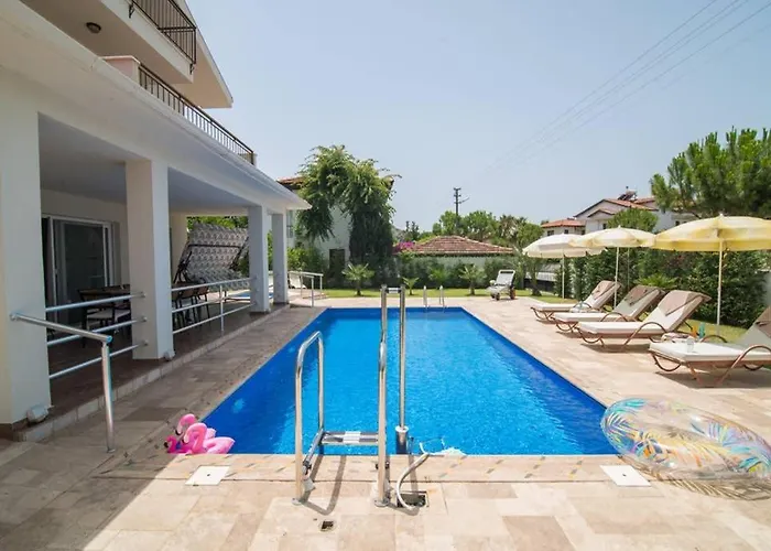 Villa Crescent Twins- Blue Dalyan